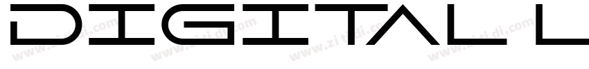 Digital LightIta b字体转换 Digital LightIta b字体转换